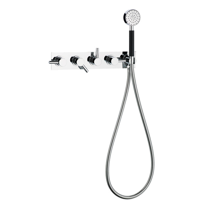 Swadling Absolute Triple Controlled Thermostatic Shower Mixer including Hand Shower - 6350