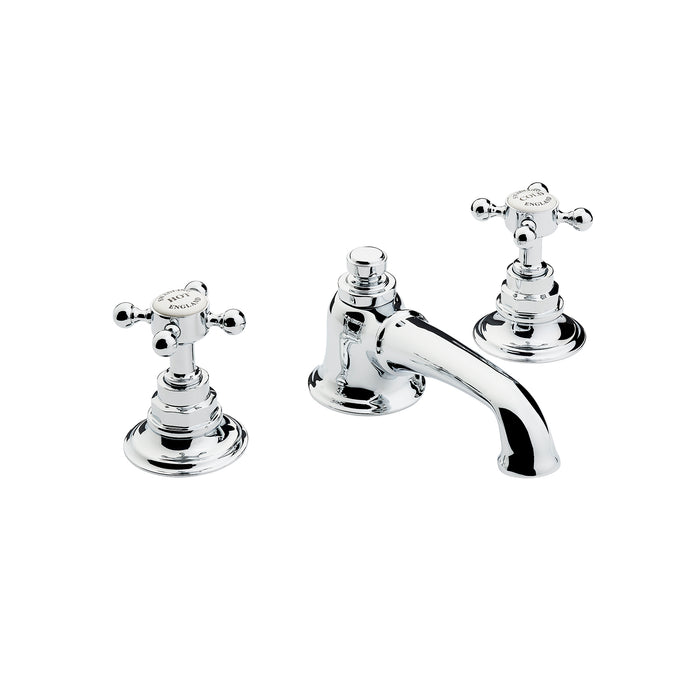 Swadling Invincible  Deck Mounted Basin Mixer - Crosshead - 7724