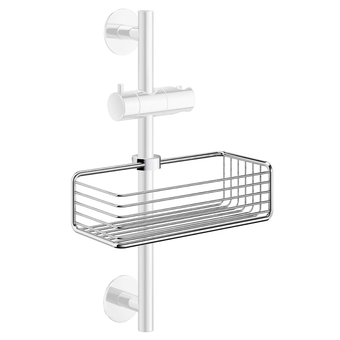 Smedbo Sideline shower Basket for Shower Riser Rail - DK1106